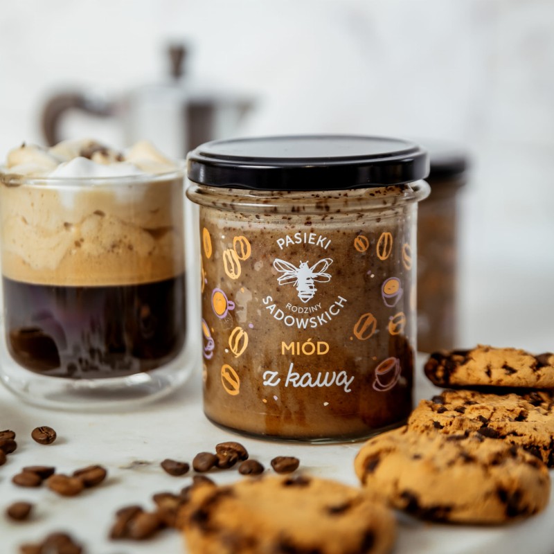 Miód z kawą