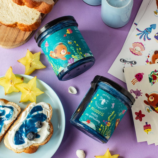 Miodziś - Miód ze spiruliną 430 g+ NIESPODZIANKA